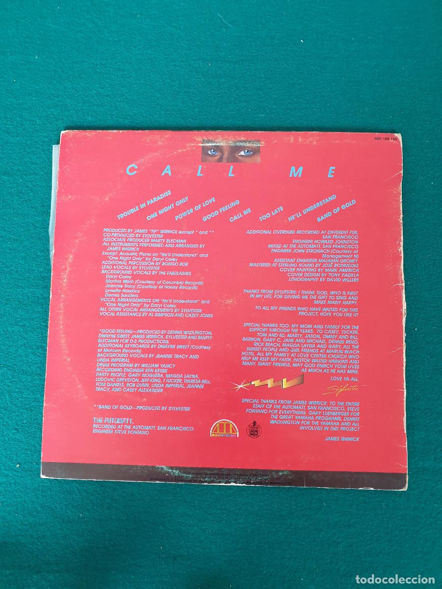 Discos de vinilo: Sylvester &ndash; Call Me . - Foto 2