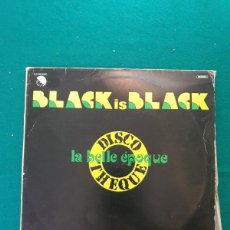 Discos de vinilo: LA BELLE EPOQUE - BLACK IS BLACK