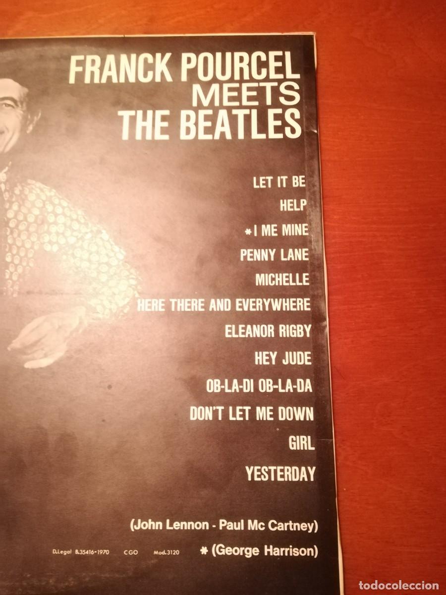 Discos de vinilo: FRANK POURCEL MEETS THE BEATLES / R-1 - Foto 4