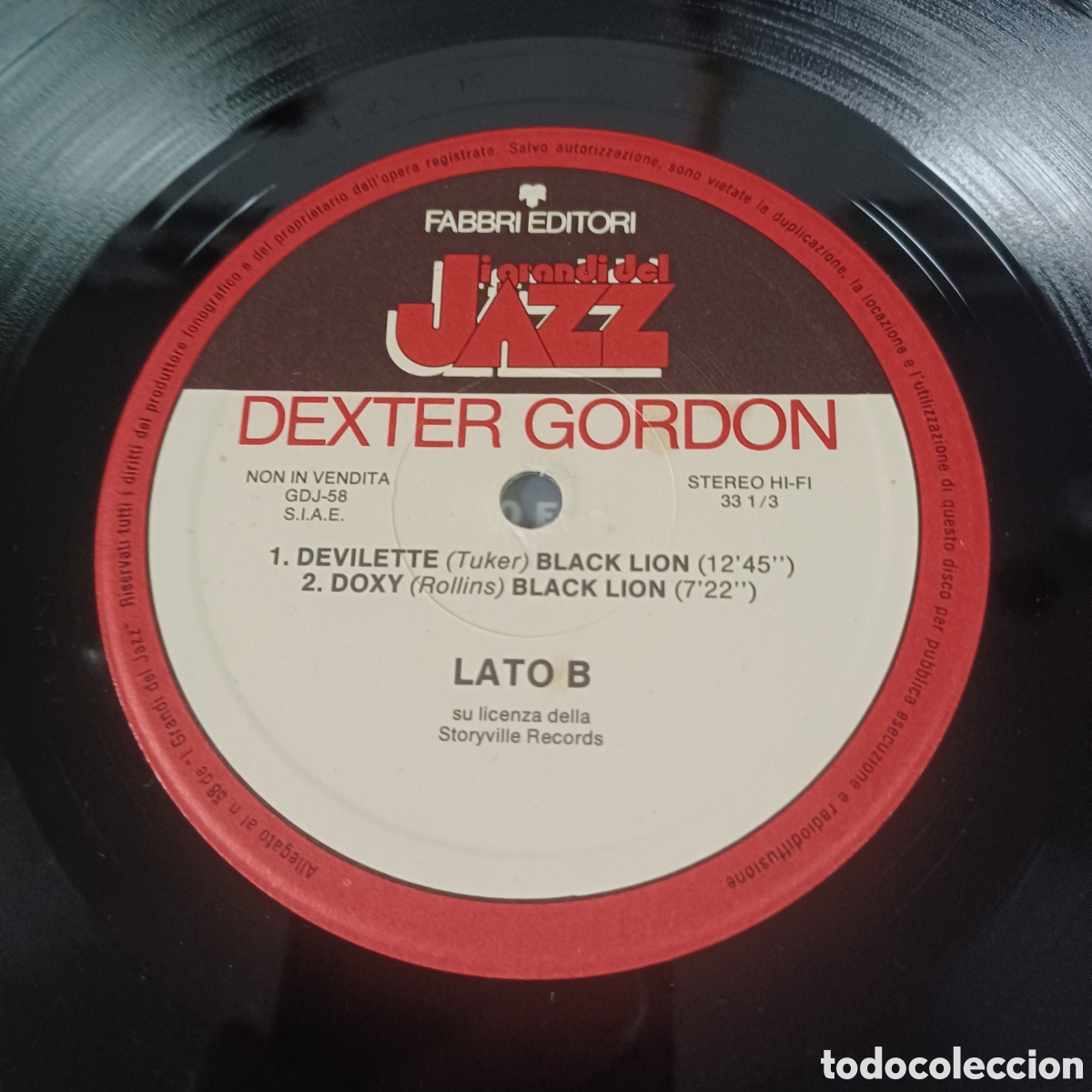 Discos de vinilo: DEXTER GORDON - I GRANDI DEL JAZZ - Foto 5