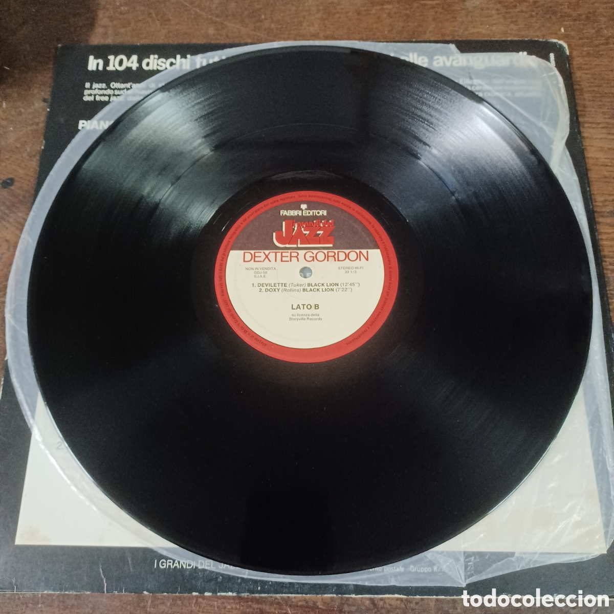 Discos de vinilo: DEXTER GORDON - I GRANDI DEL JAZZ - Foto 6
