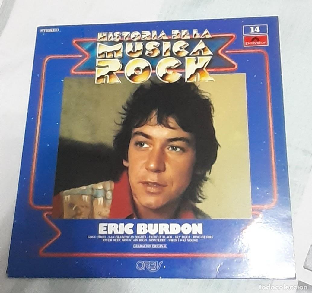 Discos de vinilo: Eric burdon historia de la m&uacute;sica rock - Foto 1