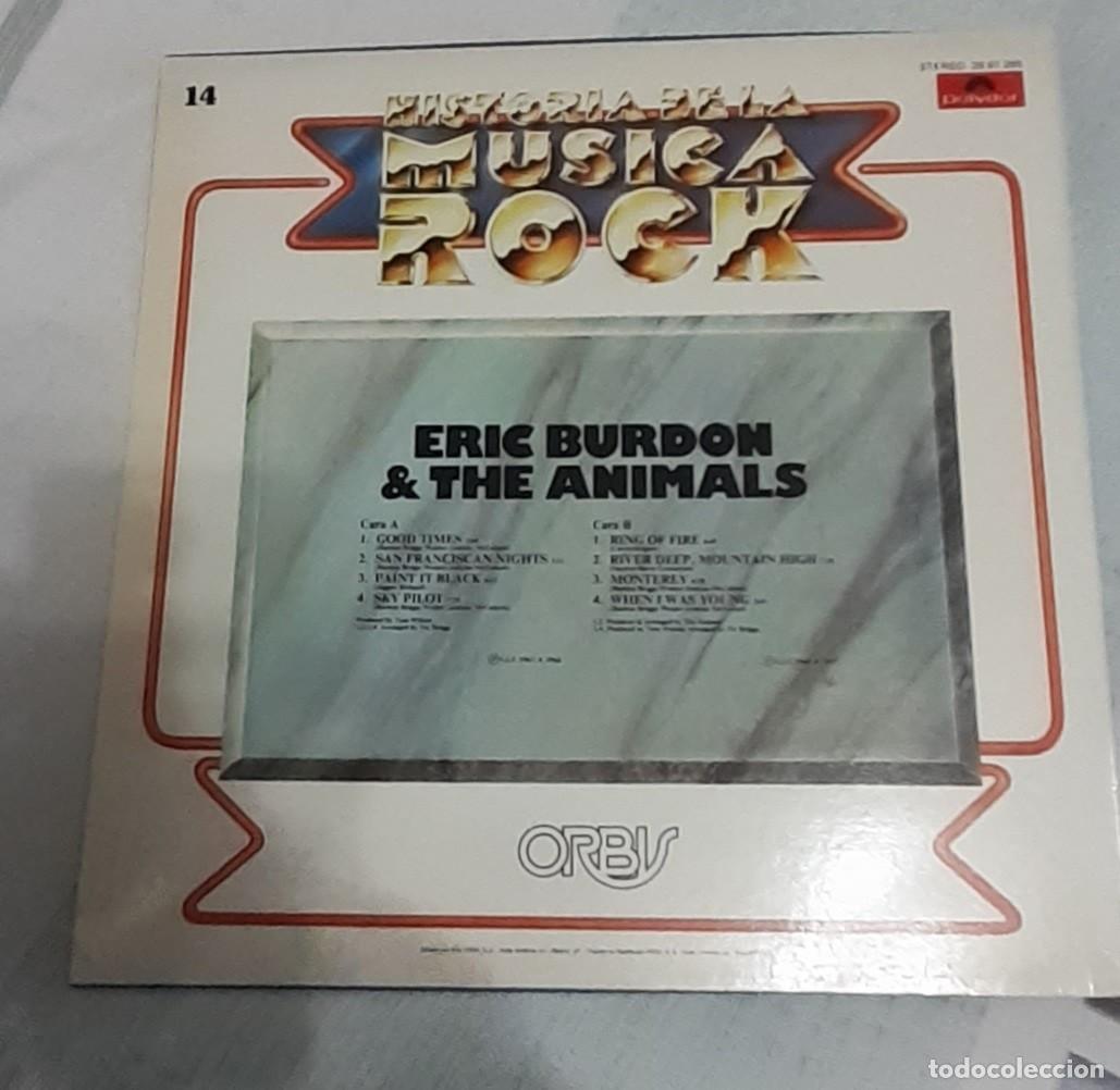 Discos de vinilo: Eric burdon historia de la m&uacute;sica rock - Foto 2