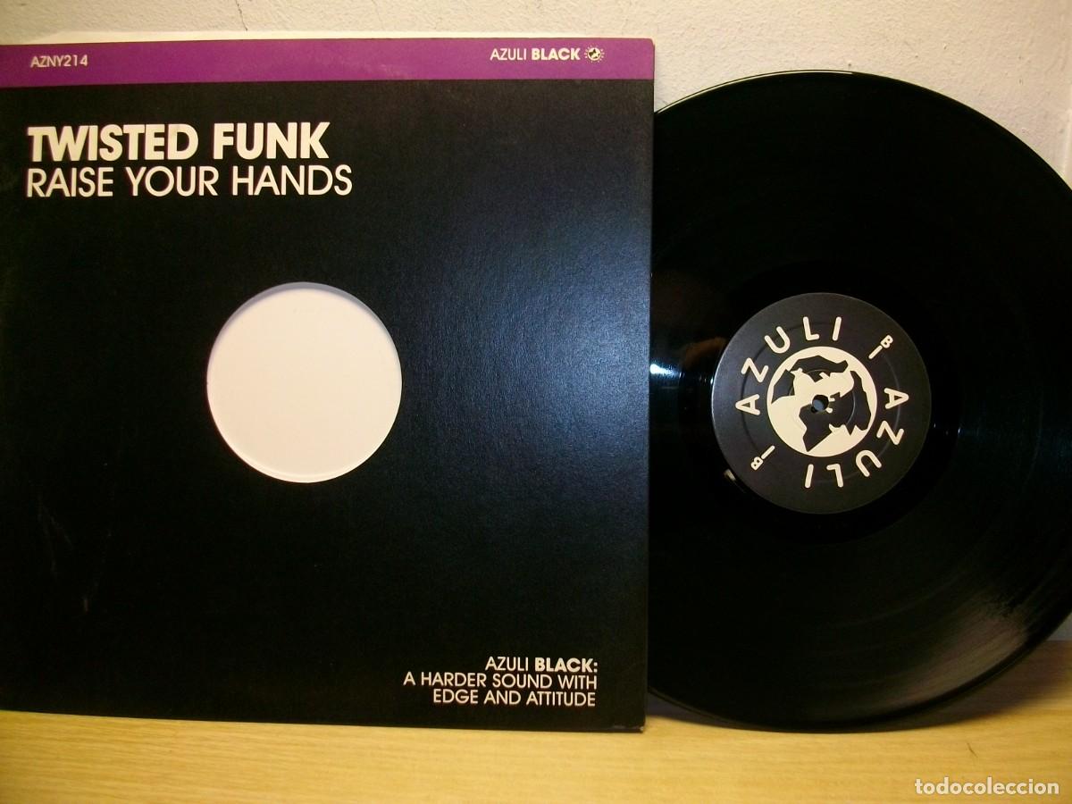 Discos de vinilo: Twisted Funk -Raise Your Hands MAXI 12&rdquo; LP - Foto 1