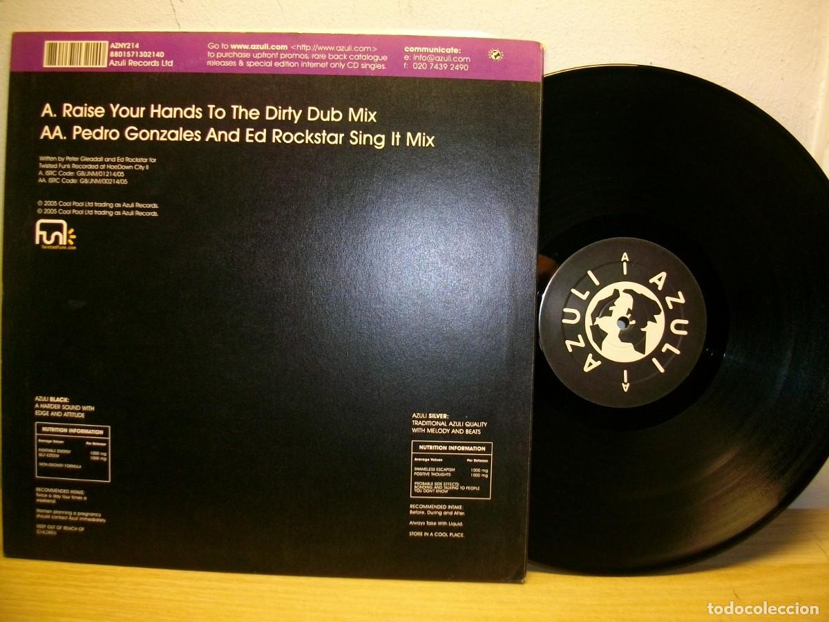 Discos de vinilo: Twisted Funk -Raise Your Hands MAXI 12&rdquo; LP - Foto 2