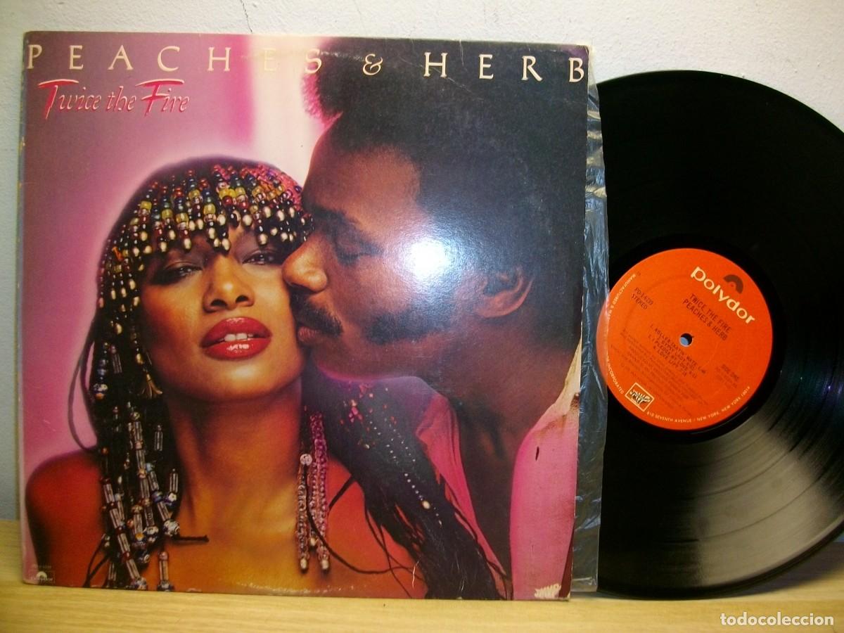 Discos de vinilo: Peaches & Herb &ndash; Twice The Fire LP - Foto 1