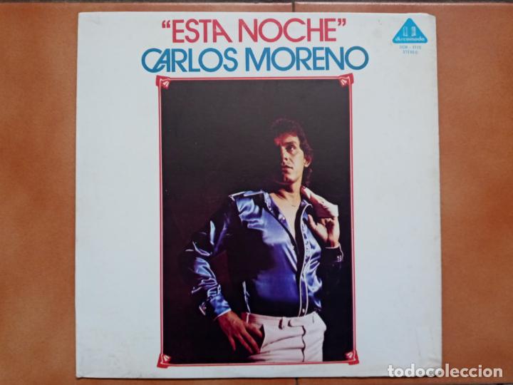 Dischi in vinile: Carlos Moreno- Esta noche- lp Discomoda 1980 Venezuela