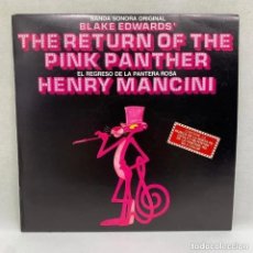 Discos de vinilo: LP - VINILO HENRY MANCINI - BSO THE RETURN OF THE PINK PANTHER + PÓSTER - ESPAÑA - AÑO 1976. Lote 387255179