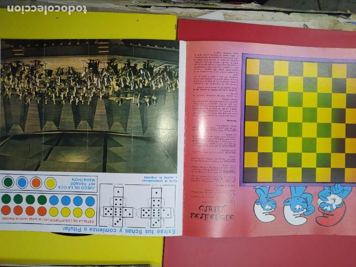 Discos de vinilo: LP DISCO VINILO EL GRAN LIBRO DE LOS JUEGOS DE LOS PITUFOS - Foto 2