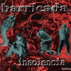 Discos de vinilo: BARRICADA LP INSOLENCIA NUEVO PRECINTADO. Lote 387255369