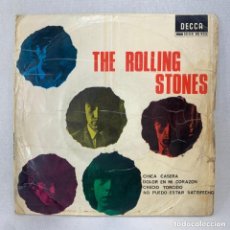 Discos de vinilo: EP THE ROLLING STONES - CHICA CASERA / DOWN HOME GIRL - ESPAÑA - AÑO 1965. Lote 387288014