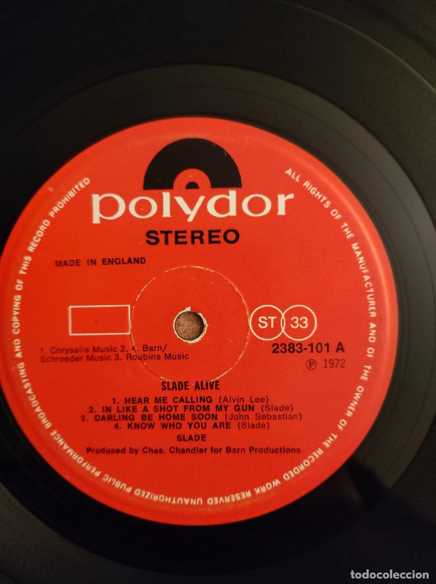 Discos de vinilo: Slade &ndash; Slade Alive! Label: Polydor &ndash; 2383 101 Format: Vinyl, LP - Foto 2