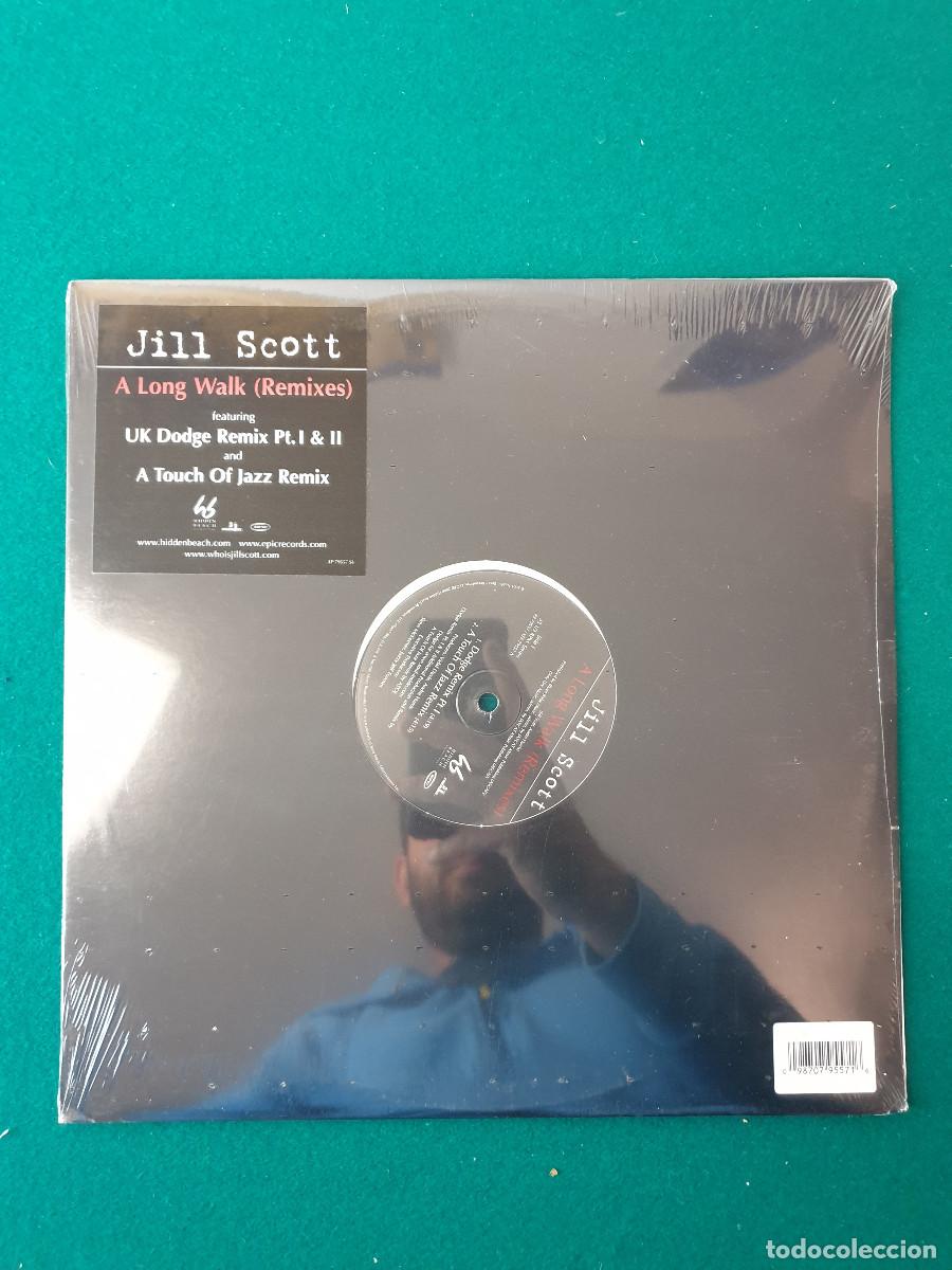 Discos de vinilo: Jill Scott &ndash; Long Walk (Remixes) - Foto 1