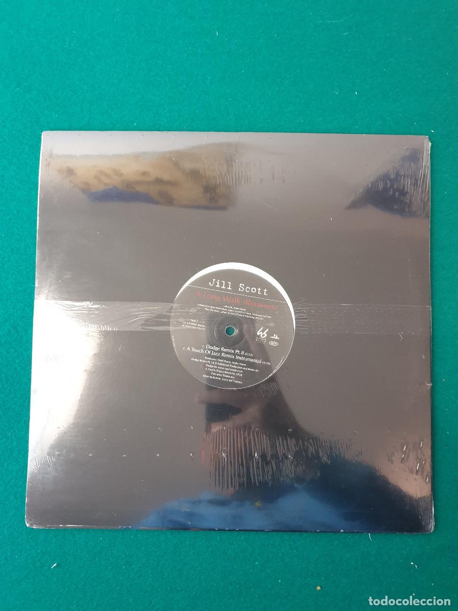 Discos de vinilo: Jill Scott &ndash; Long Walk (Remixes) - Foto 2