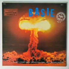Discos de vinilo: COUNT BASIE ORCHESTRA + NEAL HEFTI ‎– THE ATOMIC MR. BASIE, FRANCE ROULETTE. Lote 387313519