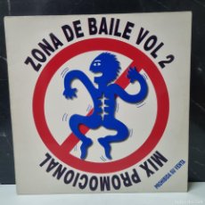 Discos de vinilo: ZONA DE BAILE VOL 2,MIX PROMOCIONAL. Lote 387371789