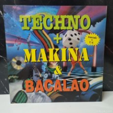 Discos de vinilo: TECHNO + MAQUINA + BACALAO. Lote 387376314