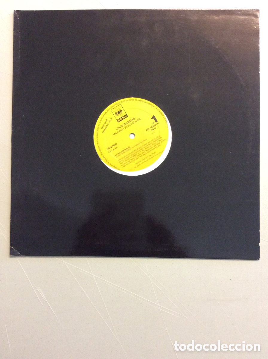 Discos de vinilo: Julio Iglesias. Milonga sentimental. - Foto 1