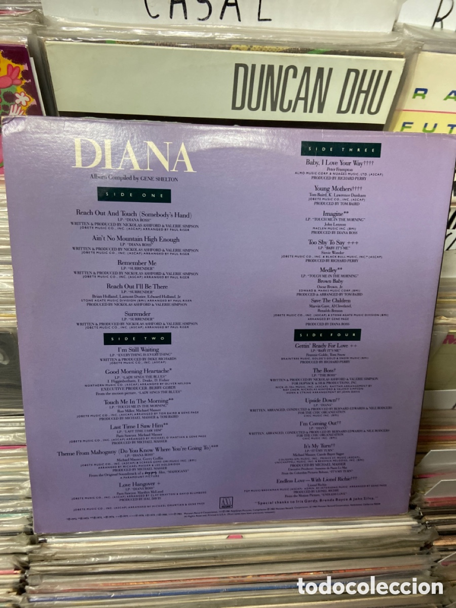 Discos de vinilo: Anthology diana ross 2 lps - Foto 2