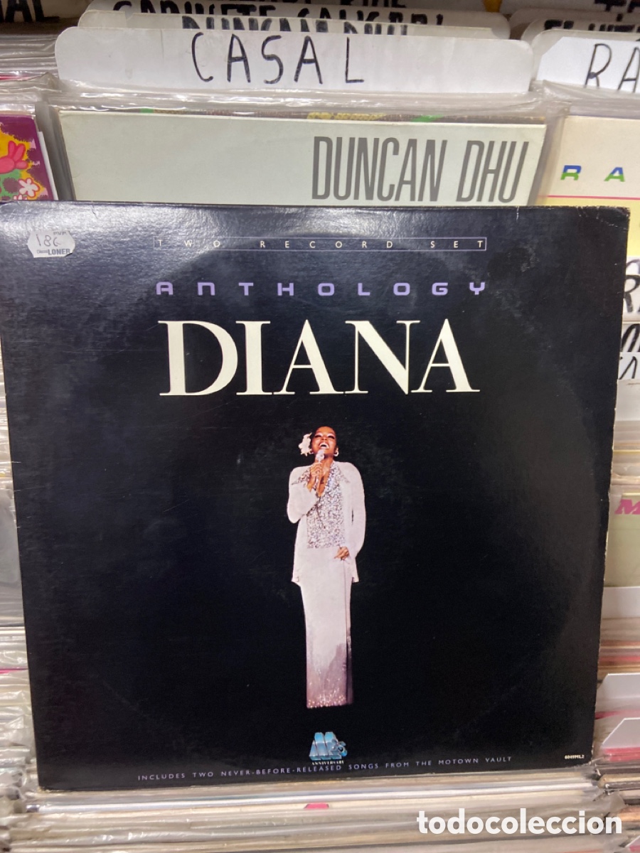 Discos de vinilo: Anthology diana ross 2 lps