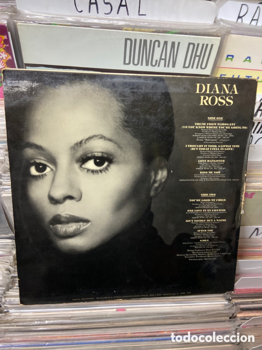 Discos de vinilo: Diana Ross, theme from mahogany - Foto 2