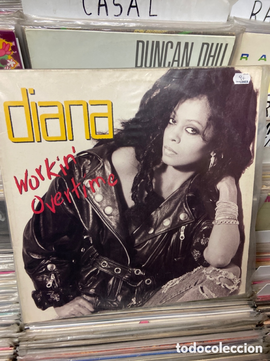 Discos de vinilo: Diana ross working overtime - Foto 1