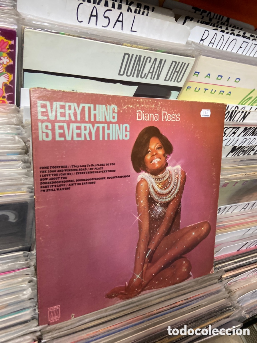 Discos de vinilo: Everything Is Everything Diana Ross