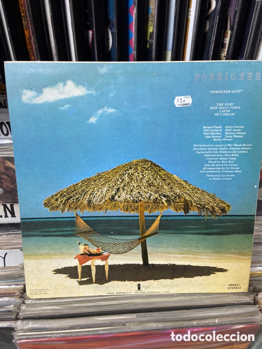 Discos de vinilo: Foreigner cat stevens - Foto 2