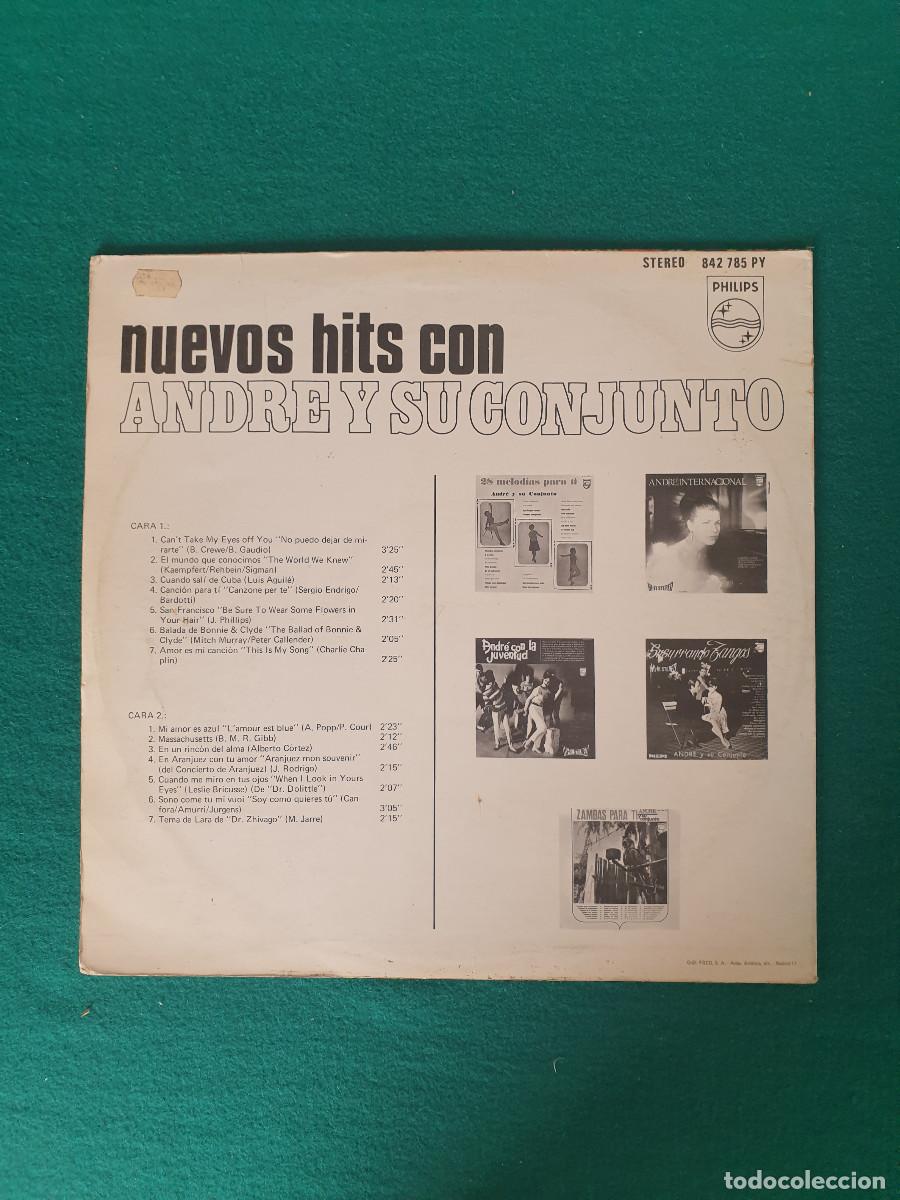 Discos de vinilo: Andre Y Su Conjunto &ndash; Nuevos Hits Con Andre Y Su Conjunto - Foto 2