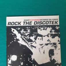 Discos de vinilo: RAMP FEATURING RICARDO DA FORCE – ROCK THE DISCOTEK. Lote 387421319