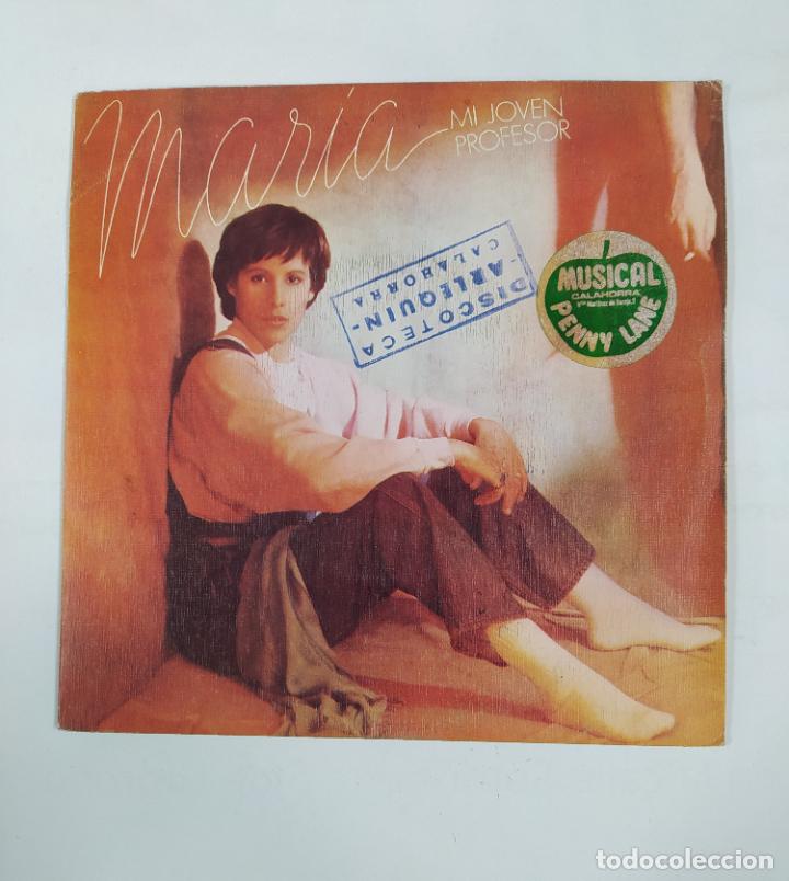 Discos de vinilo: MAR&Iacute;A. MI JOVEN PROFESRO. SINGLE. TDKDS28C - Foto 1