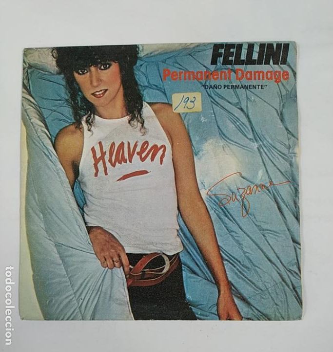 Discos de vinilo: FELLINI. PERMANENT DAMAGE. DA&Ntilde;O PERMANENTE. SINGLE. TDKDS28D - Foto 1
