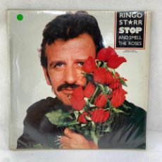Discos de vinilo: LP - VINILO RINGO STARR - STOP AND SMELL THE ROSES + ENCARTE - ESPAÑA - AÑO 1981. Lote 387445724