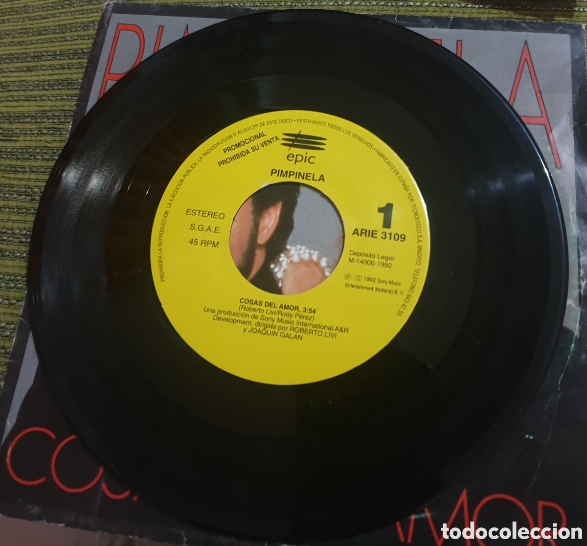 Discos de vinilo: Pimpinela - cosas del amor - Foto 2