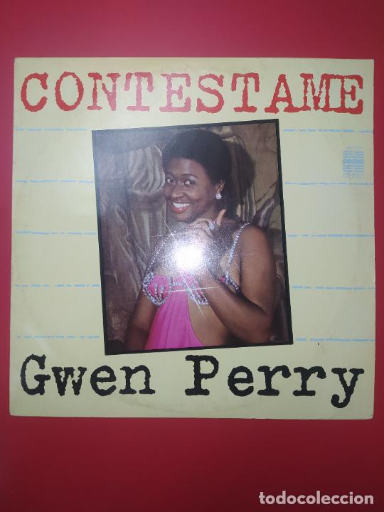 Discos de vinilo: LP DISCO VINILO GWEN PERRY CONTESTAME - Foto 1