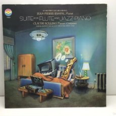 Discos de vinilo: LP VINILO-JEAN PIERRE RAMPAL-CLAUDE BOLLING-SUITE FOR FLUTE - CBS RECORDS 1980. Lote 387498729