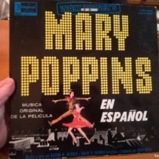 Discos de vinilo: MARY POPPINS EN ESPAÑOL / R-1 / WALT DISNEY´S / DISNEYLAND. Lote 387506074