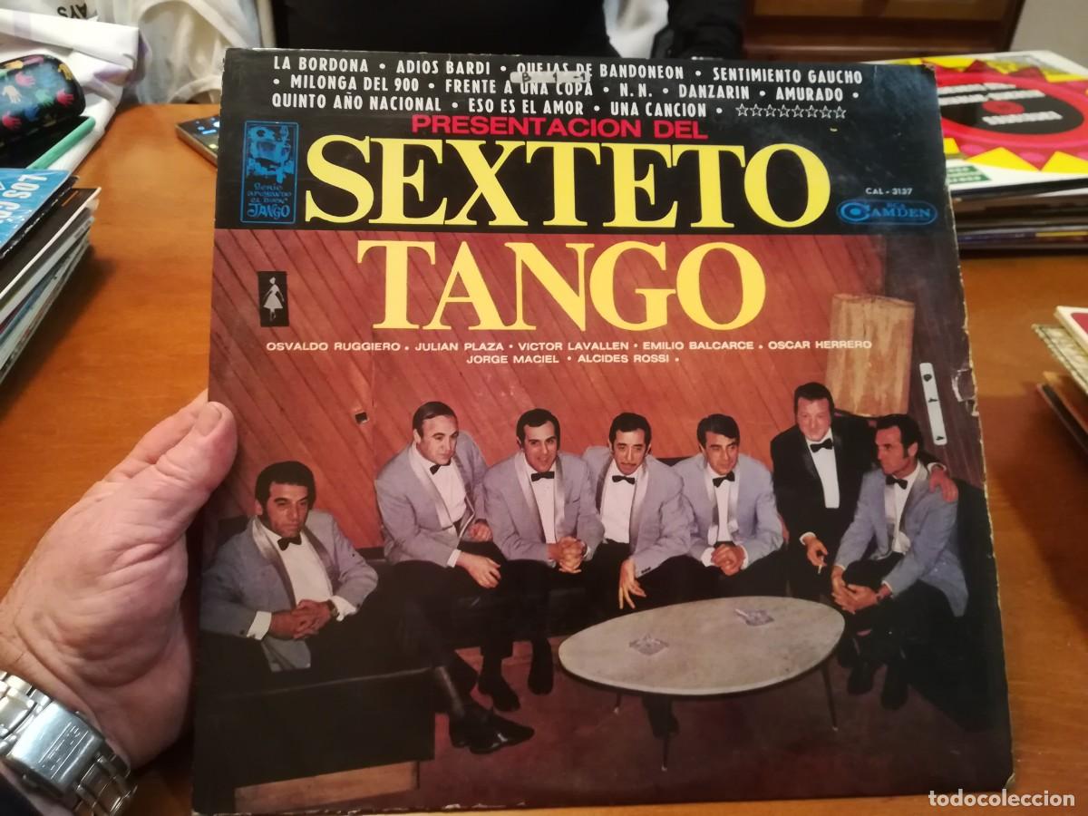 Discos de vinilo: PRESENTACION DEL SEXTETO TANGO / R-1 / CAMDEN - Foto 1
