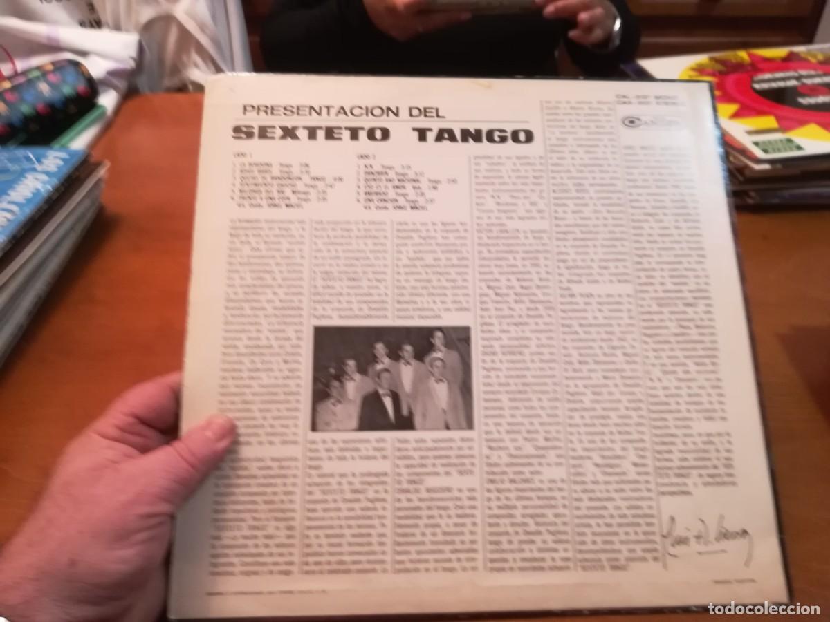 Discos de vinilo: PRESENTACION DEL SEXTETO TANGO / R-1 / CAMDEN - Foto 4