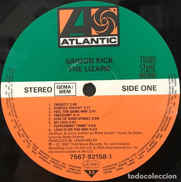 Discos de vinilo: Saigon Kick &ndash; The Lizard-EUROPE-1992-LP - Foto 3