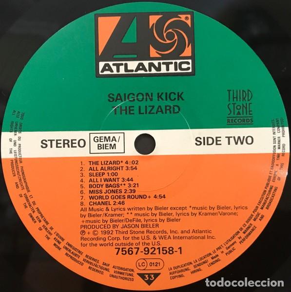Discos de vinilo: Saigon Kick &ndash; The Lizard-EUROPE-1992-LP - Foto 4