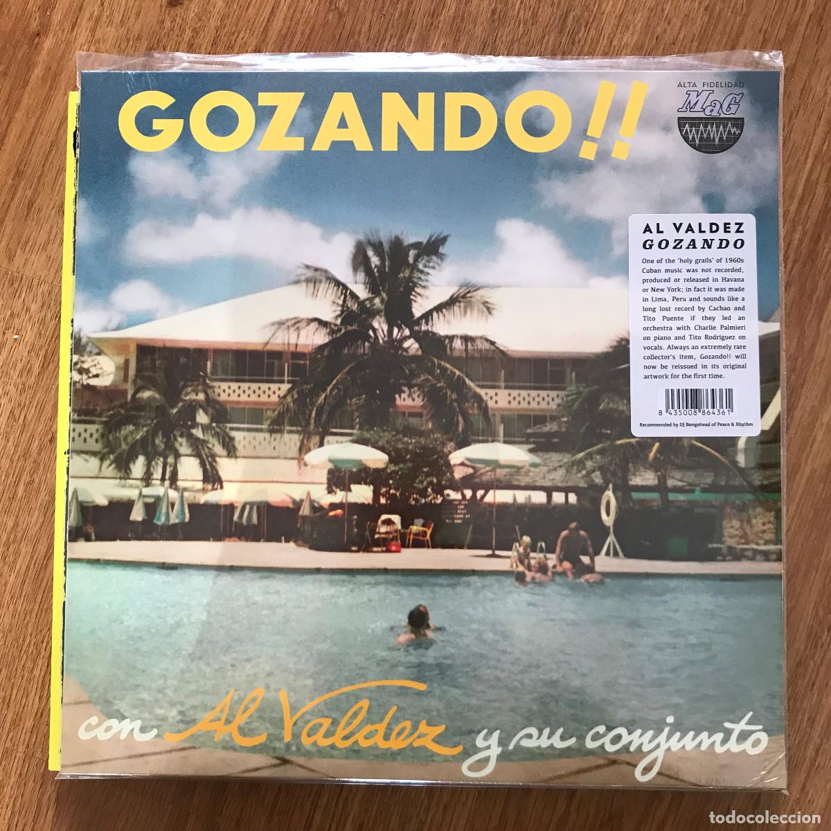 Vinyl records: AL VALDEZ Y SU CONJUNTO - GOZANDO!! (1965) - LP REEDICI&Oacute;N VAMPISOUL 2021 NUEVO