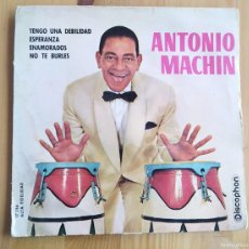Discos de vinilo: VINILO SINGLE 45 RPM ANTONIO MACHIN DISCOPHON