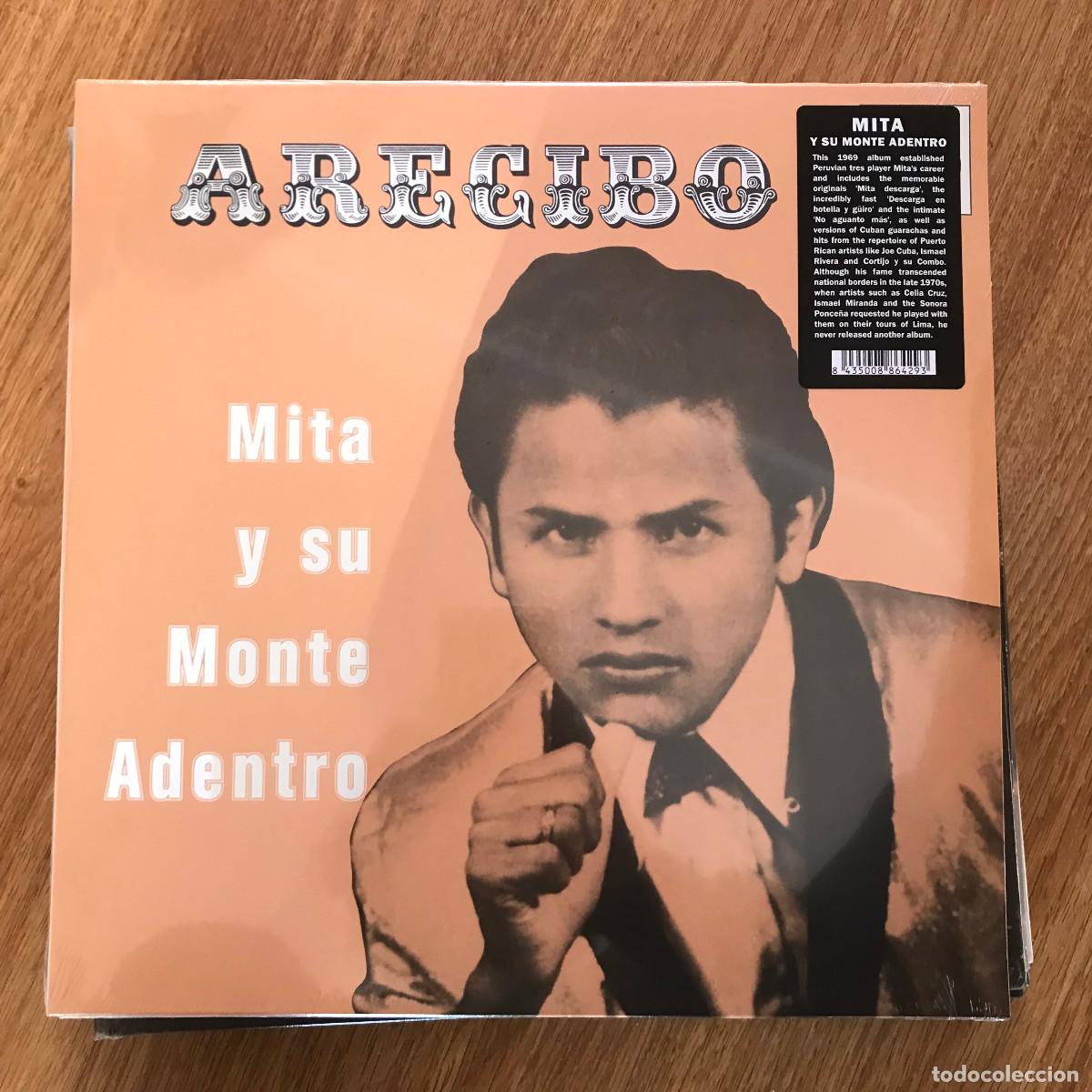 Vinyl records: MITA Y SU MONTE ADRENTRO - ARECIBO (1969) - LP REEDICI&Oacute;N VAMPISOUL 2022 NUEVO