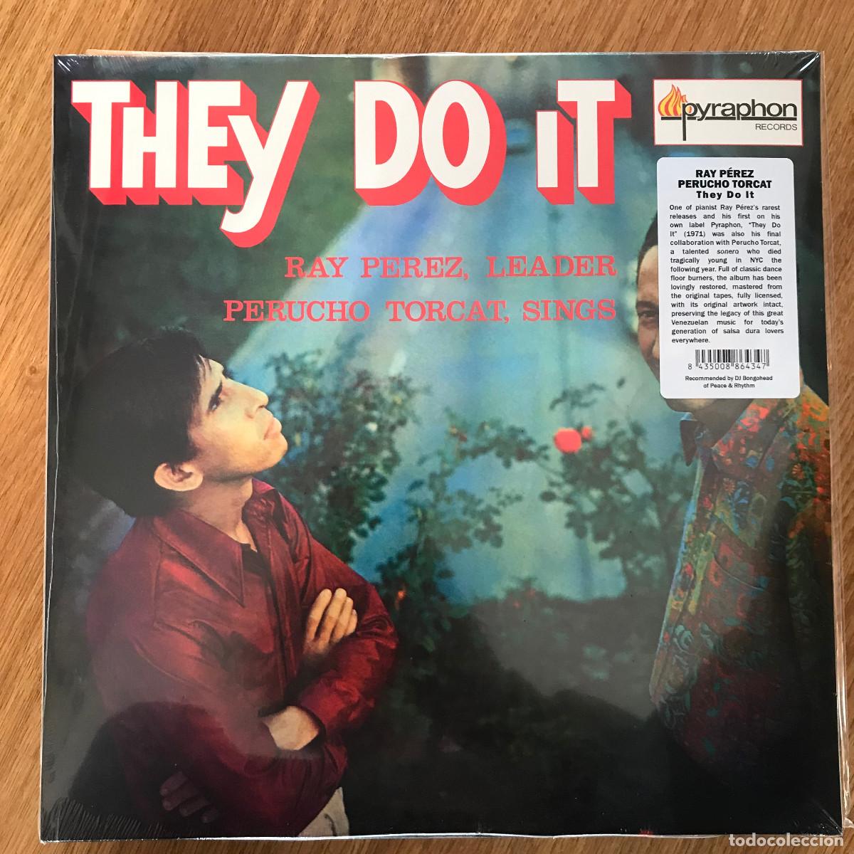 Vinyl records: RAY P&Eacute;REZ Y PERUCHO TORCAT - THEY DO IT (1971) - LP REEDICI&Oacute;N VAMPISOUL 2022 NUEVO