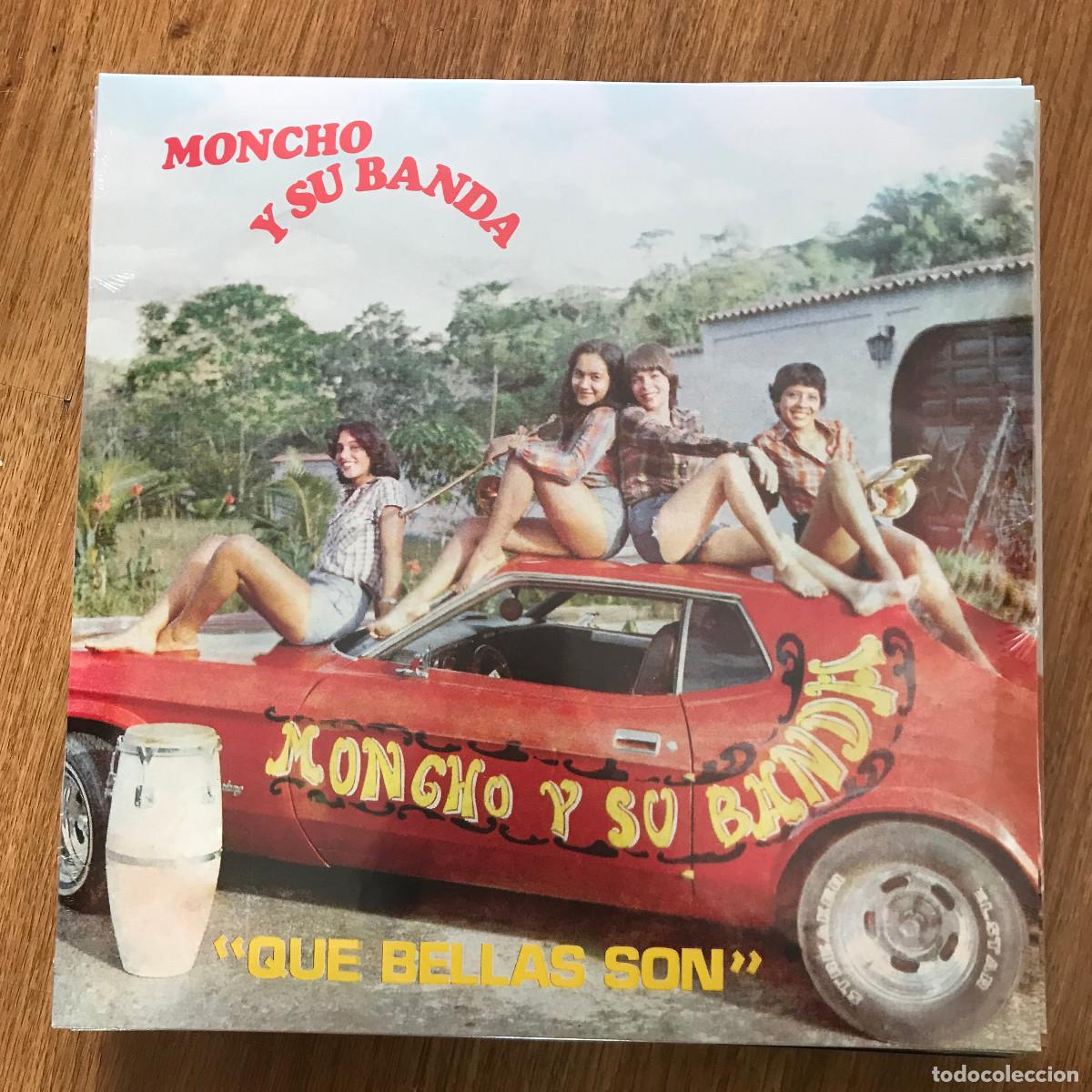 Vinyl records: MONCHO Y SU BANDA - QU&Eacute; BELLAS SON (1982) - LP REEDICI&Oacute;N EL PALMAS 2022 NUEVO