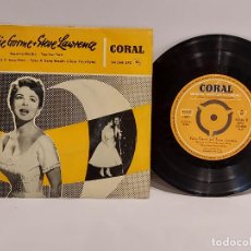 Discos de vinilo: EYDIE GORME + STEVE LAWRENCE / BESAME MUCHO + 3 / EP-CORAL-1958 / MBC. ***/***. Lote 387541629