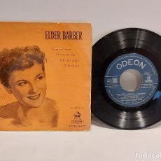 Discos de vinilo: ELDER BARBER / CANARIO TRISTE + 3 / EP-ODEON-1958 / MBC. ***/***. Lote 387546264