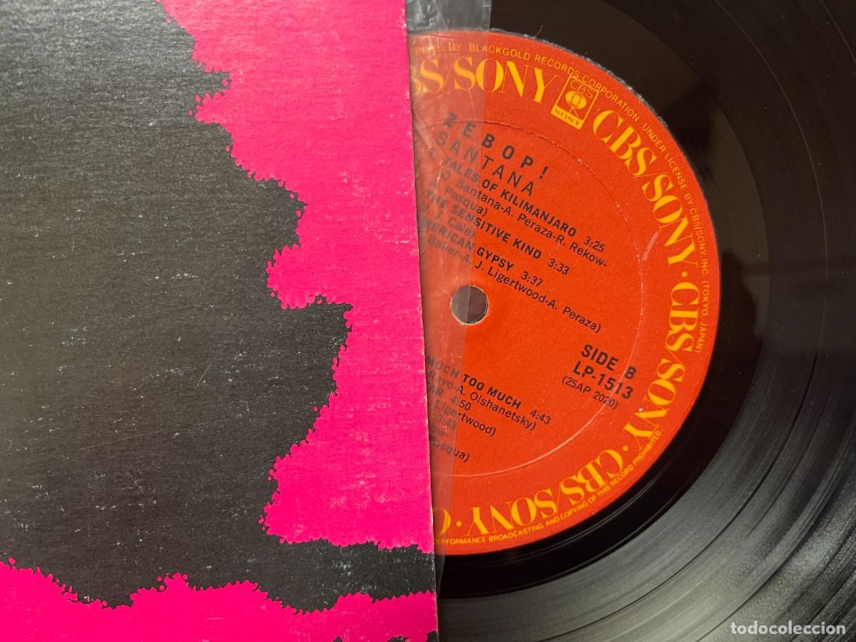 Discos de vinilo: Santana - Zebop! lp - Foto 3