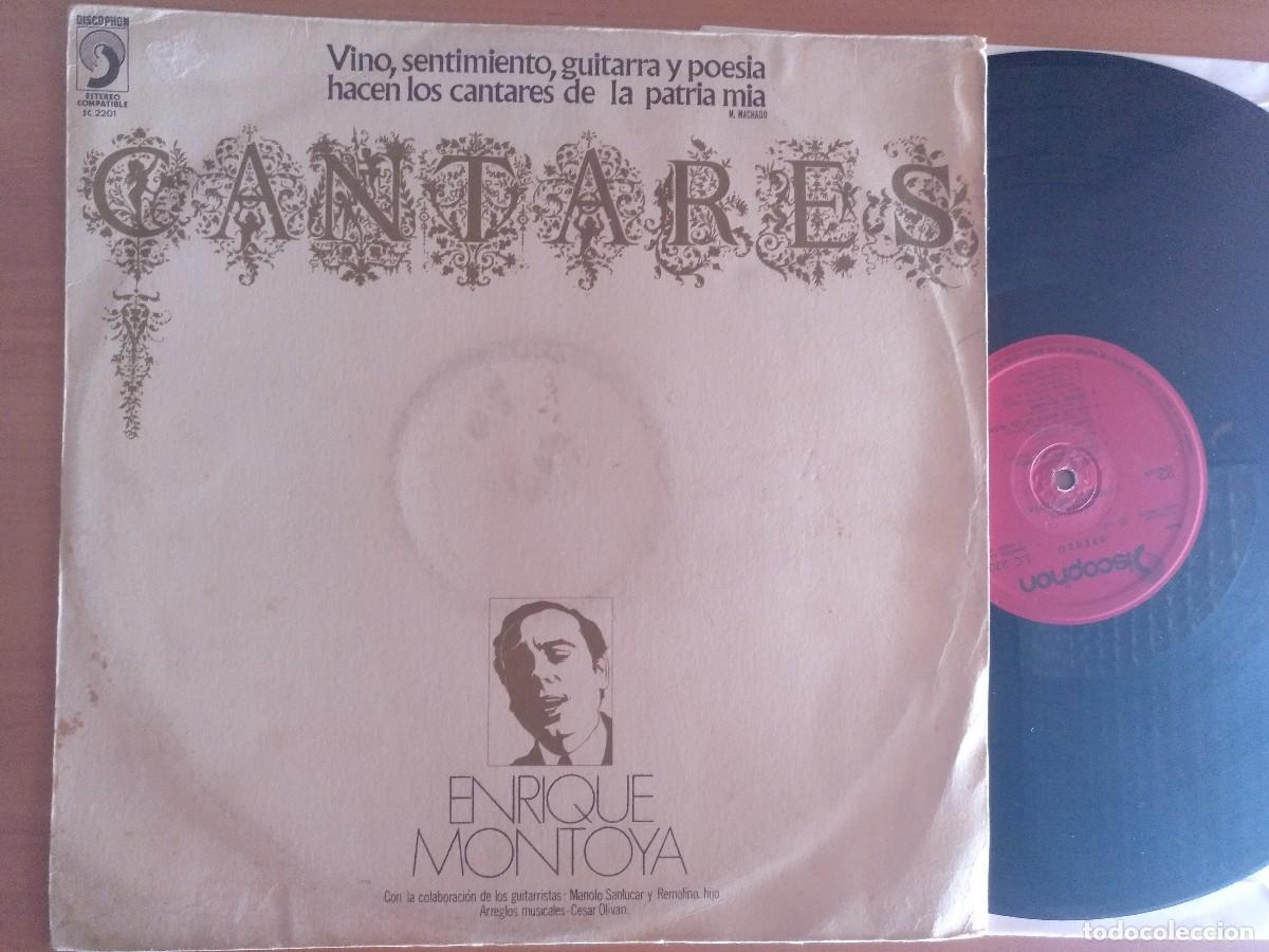 Discos de vinilo: ENRIQUE MONTOYA CANTARES - Foto 1
